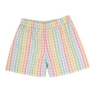 TBBC Boys 5 Shelton Shorts Old Preston Plaid Colorful Gingham Preppy Casual